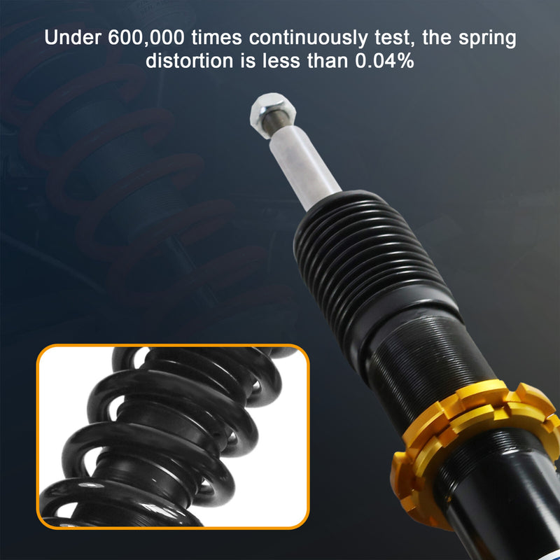 Coilover Struts Set for 2006-2014 VW MK5 MK6 Golf Jetta Suspension Spring Kit