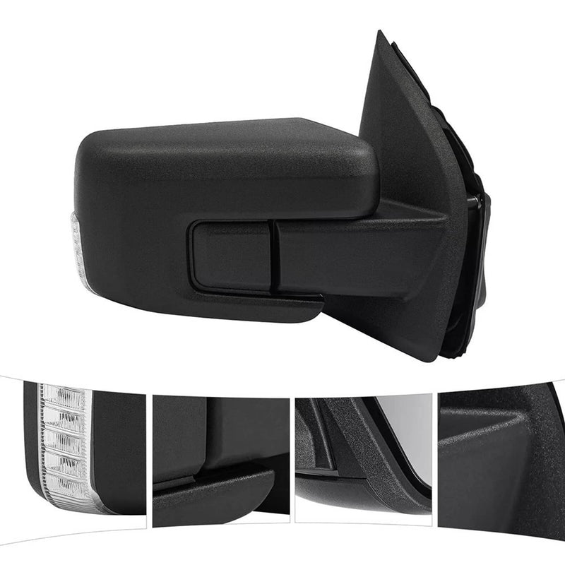 F150 Passenger Right Side Mirror Power Heated Blind Spot for 2021-2023 Ford