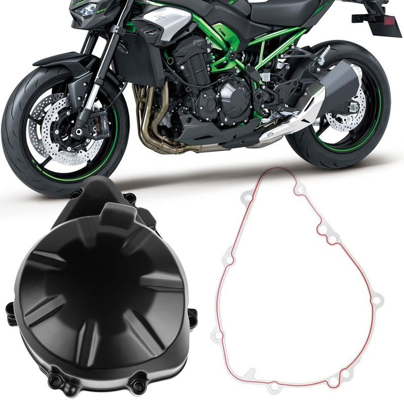 Left Crankcase Stator Engine Cover w/ Gasket for Kawasaki Z900 / ABS 2017-2024
