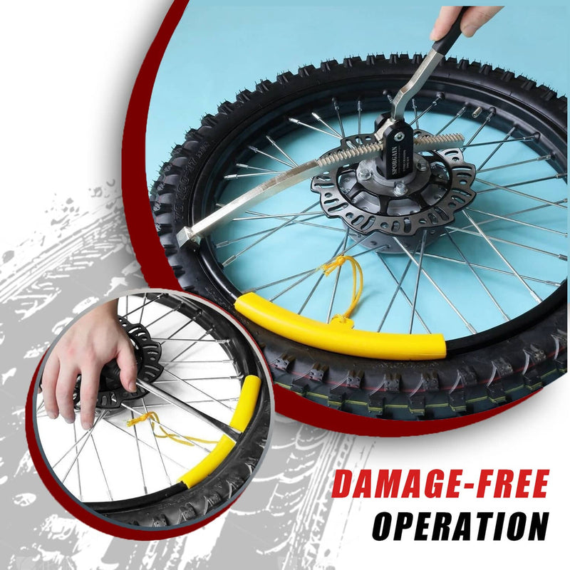 Dirt Bike Tire Changing Tool Kit for Motocross Enduro 16" to 21" 15-25mm