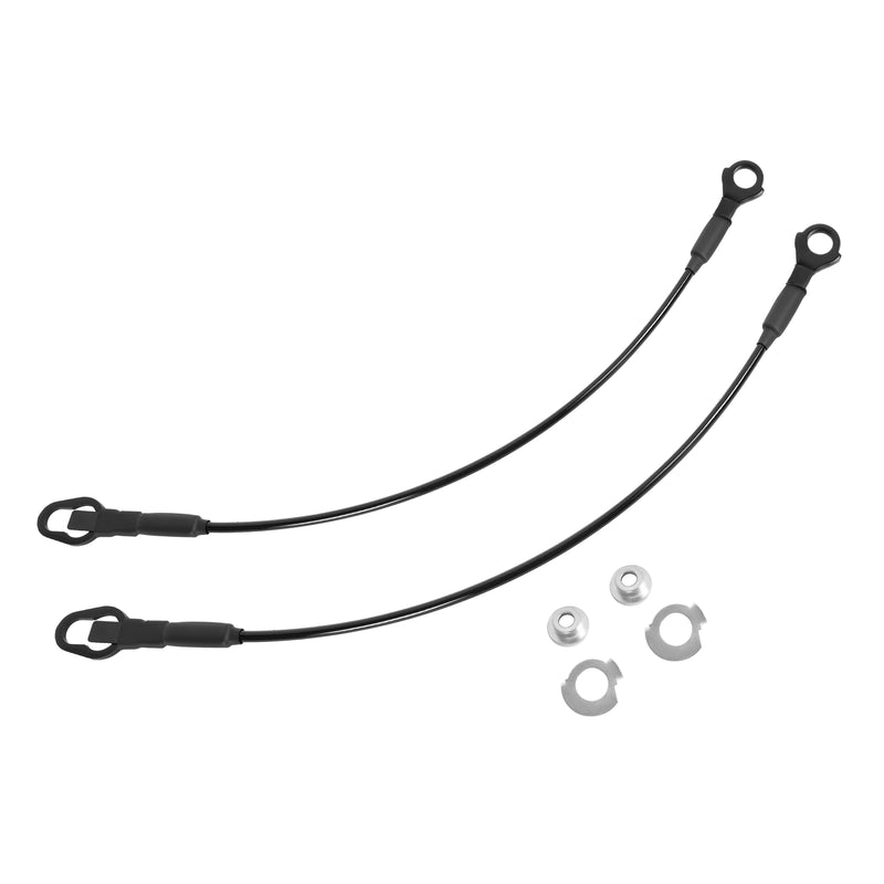 Rear Tailgate Cables Straps for Ford F-150 F250 F350 1983-1986 Truck LH+RH Set