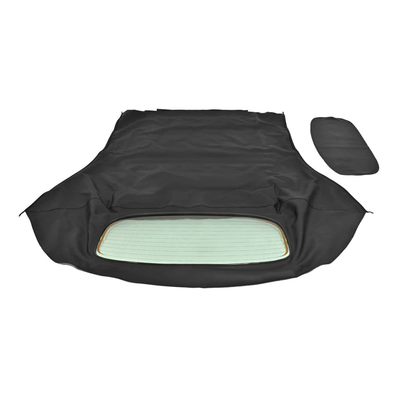 DURAFORCE Convertible Top Glass Window for Toyota Solara 2004-2009 08 Black Twill Vinyl