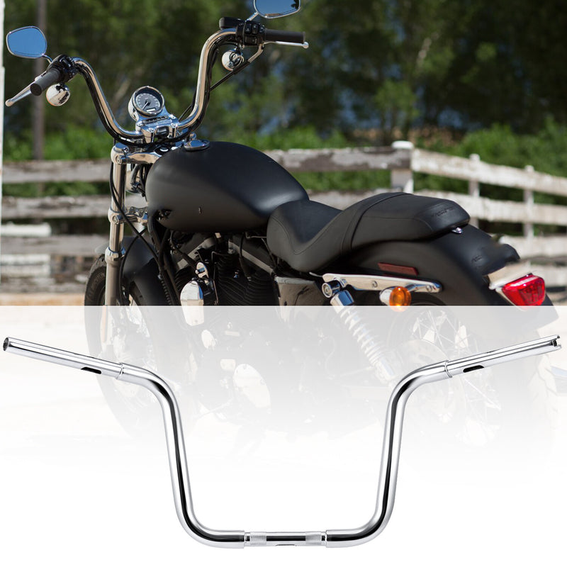 12" Rise 1.25" Ape Hanger Handlebar for Harley Sportster XL Classic Softail