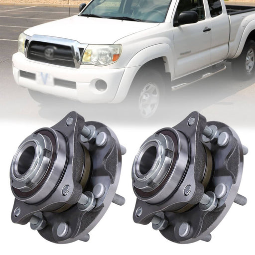 DURAFORCE Front Wheel Bearing Hub Assembly for Toyota Tacoma 4Runner FJ Cruiser 2WD 05-15