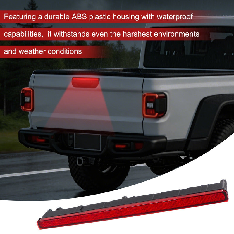 68338388AC Rear Center High Mounted Stop Lamp 3rd Brake Light for Jeep Gladiator