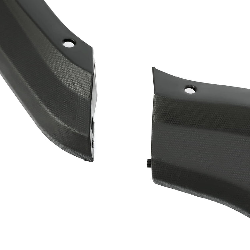 DURAFORCE Front Bumper Lip Side Skirts for Corvette C8 Z51 2020-2023 5VM Style Black