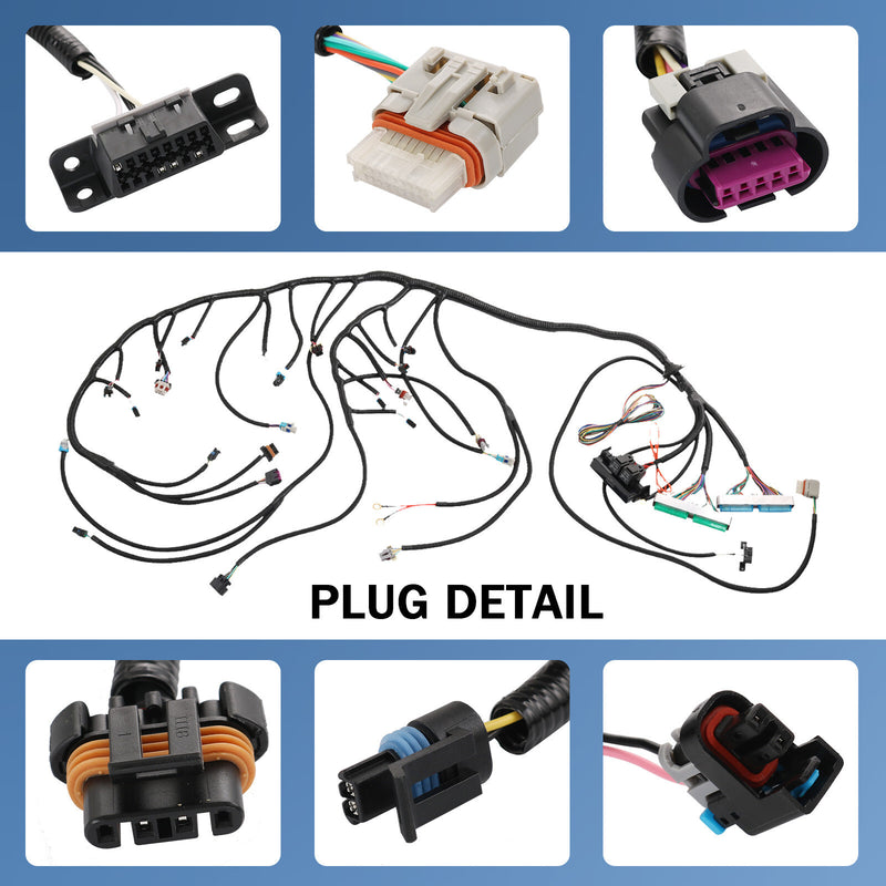 T56 DBW Engine Wiring Harness Stand Alone LS3 for 4.8 5.3 6.0 Drive By Wire 03-0