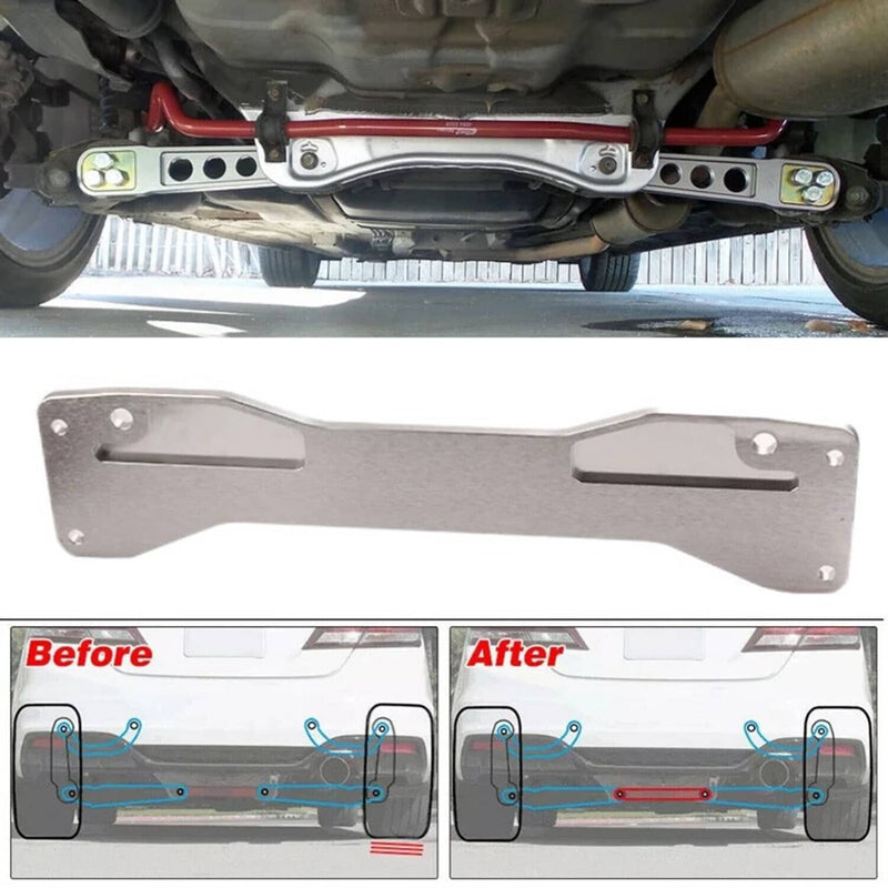 Rear Lower Control Arms Subframe Strut Brace for Honda Civic DX ES LX EX 01-05