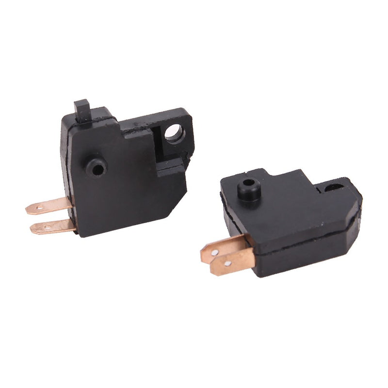 2 Pieces Universal Motorcycle Scooter Brake Stop Light Switch Front Right Lever