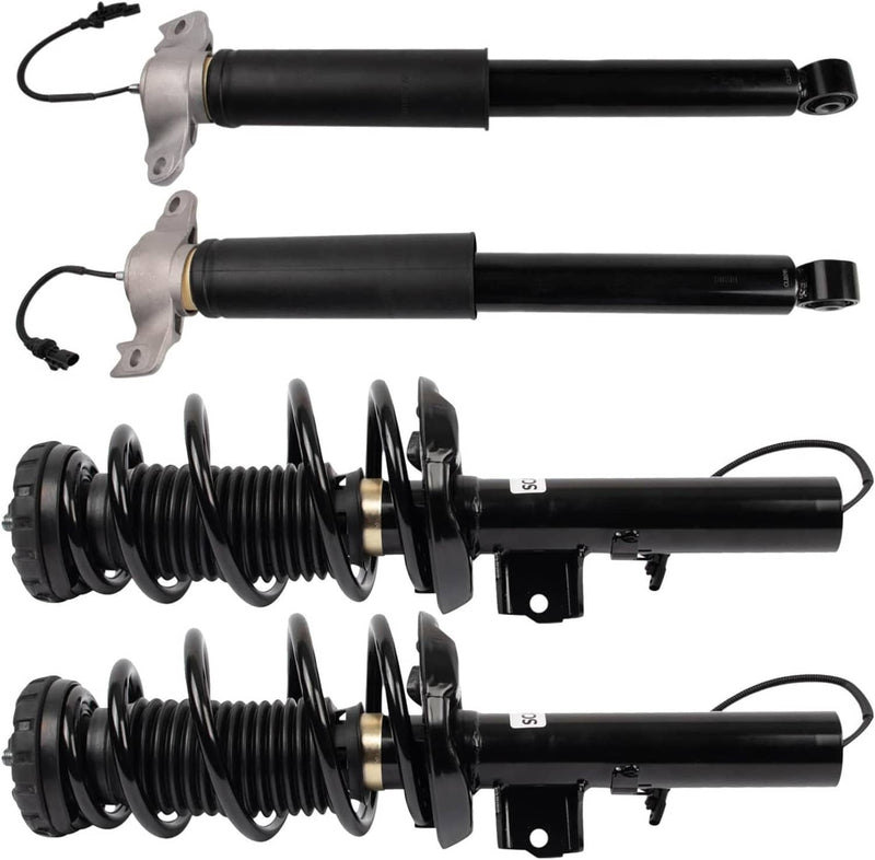 Full Set Front & Rear Shock Struts Assys w/Electric for Cadillac XTS 2013-2019