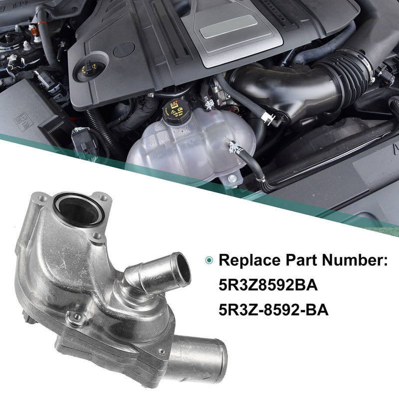 5R3Z8592BA Aluminum Alloy Thermostat Housing for Ford Mustang 4.0L 2005-2010