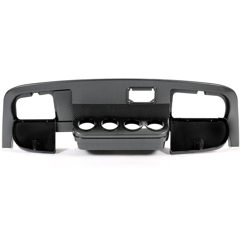 Dash Assembly Cover Kit Carbon Fiber Style for EZGO TXT Golf Cart 1994-2013