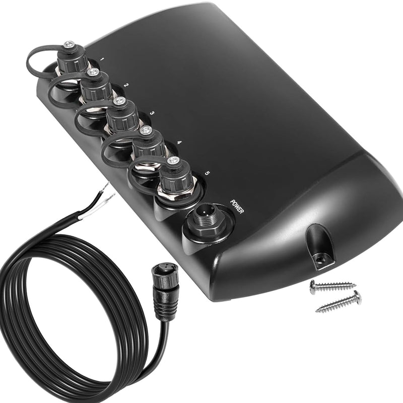 AS-ETH-5PXG 5-Port Ethernet Switch for Humminbird #408450-1 Network Hub
