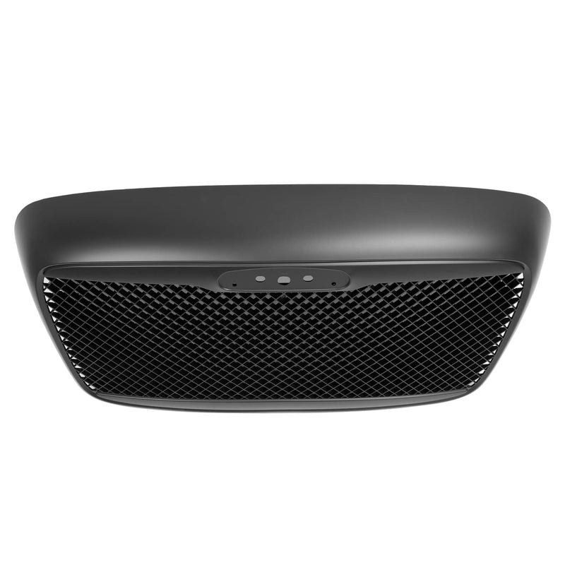 DURAFORCE Front Bumper Upper Grille Mesh Style for Freightliner Columbia 00-12 Black