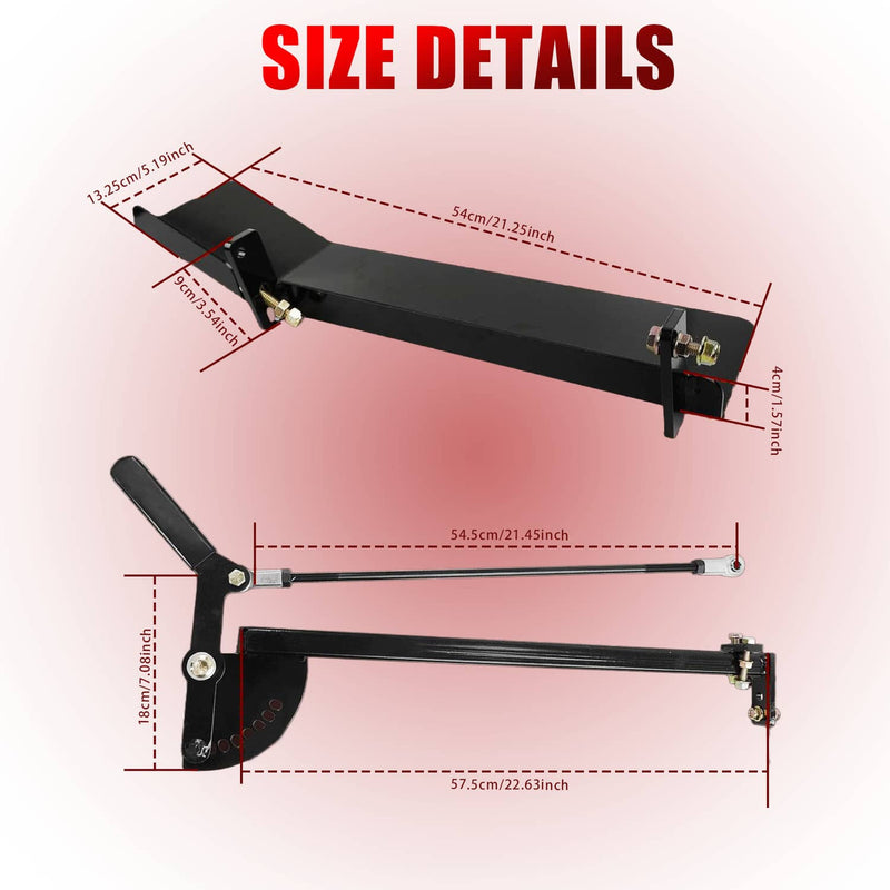61" Chute Blocker Steel for Scag ICD IS700Z ISX800 IS2100Z IS3100Z Mower
