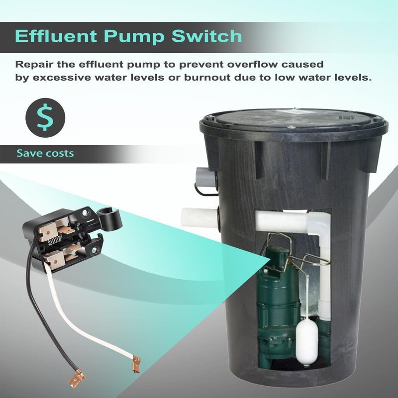 004892 Effluent Pump Switch for Zoeller 53-0001 50 and 90 Series