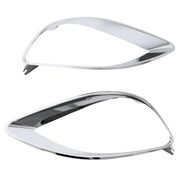 DURAFORCE Chrome Headlight Bezel Trim Left & Right for Freightliner Columbia 2001-2017