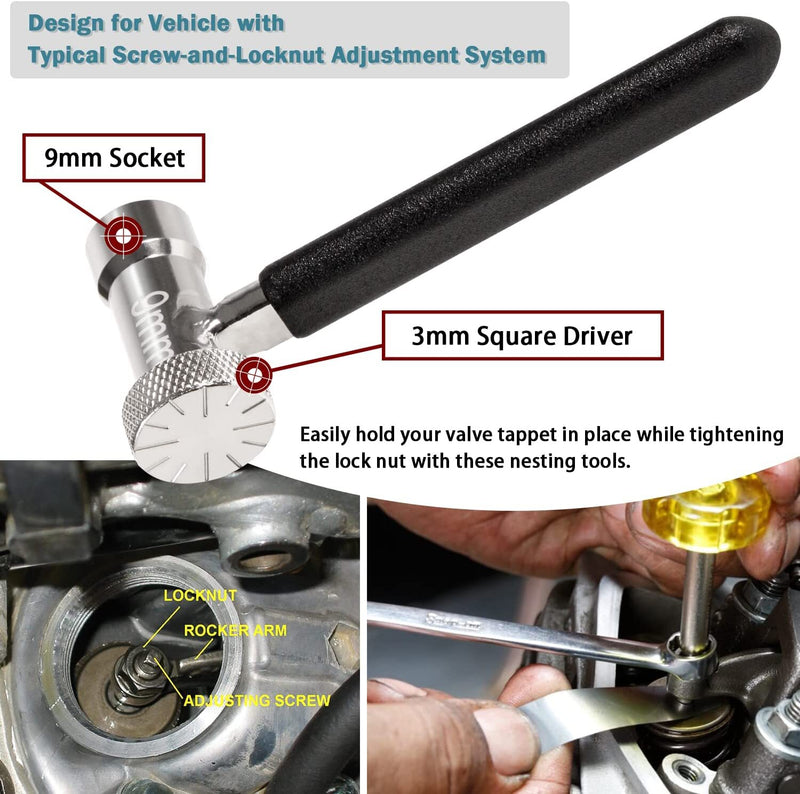 Valve Tappet Engine Adjustment Tool for Motorcycles ATVs Scooter GY6