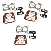 DURAFORCE 439076 398526 Carburetor Repair Kit Assembly for OMC BRP Johnson Evinrude 3 Pcs