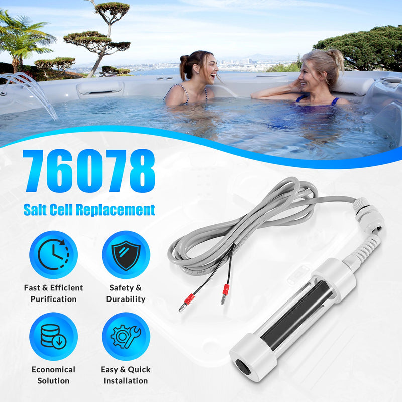 76078 Salt Cell Replacement for ACE Hot Tubs Fits Hot Spring Limelight Spas