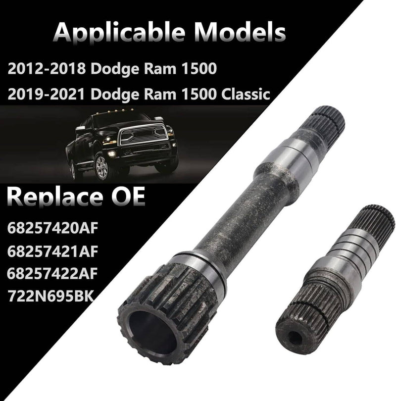 Front Right Axle Intermediate Shaft Inner Kit for Dodge Ram 1500 2012-2022