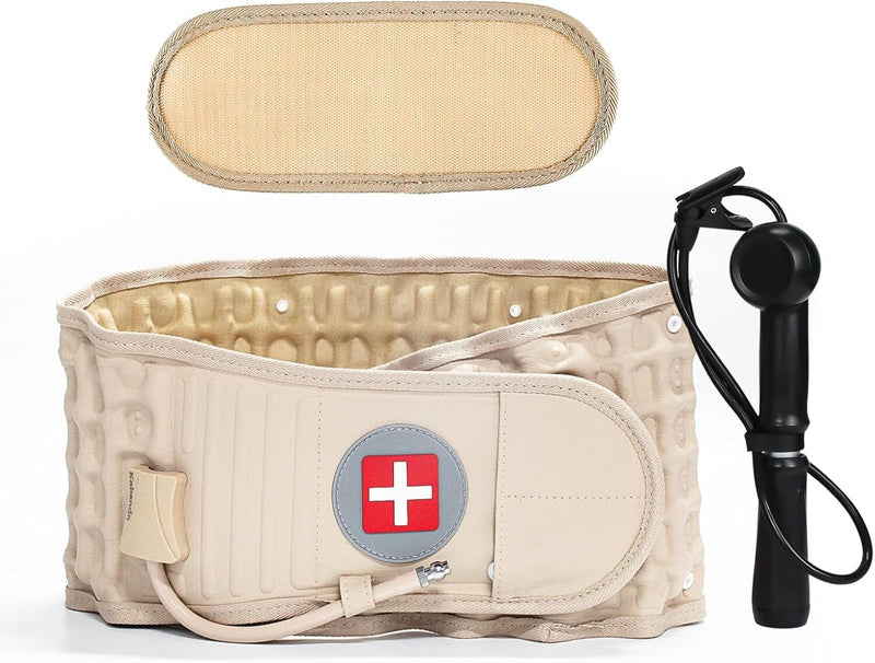 Decompression Back Brace Lumbar Belt Spinal Support & Extender Belt Air Traction