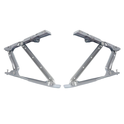 DURAFORCE Hood Hinge Left & Right for Chevy Camaro for Pontiac Firebird Trans Am 1982-1992