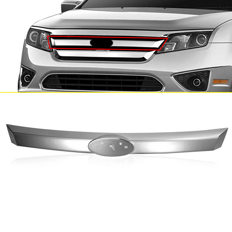 BE5Z-8200-BA FO1210108 Grille Center Trim Chrome for Ford Fusion 2010-2012