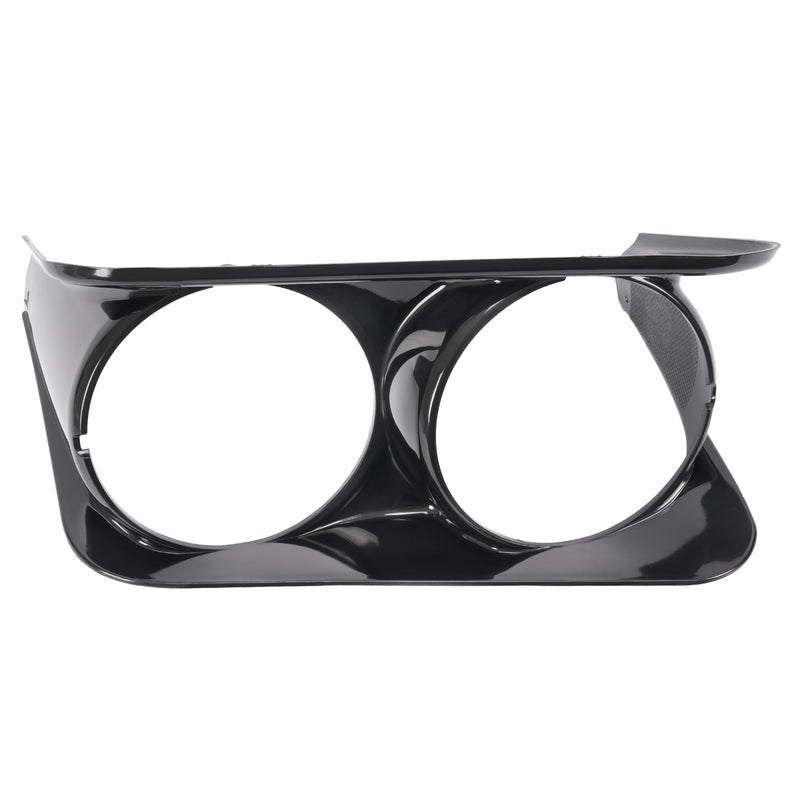 Black Headlight Bezel Trim Passenger Side RH for Chevrolet C3 Corvette 1968-1982