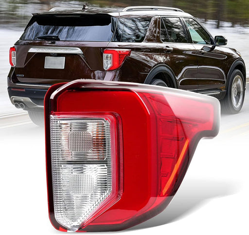 DURAFORCE LB5Z13404F Right Side LED Tail Light for Ford Explorer Rear Lamp