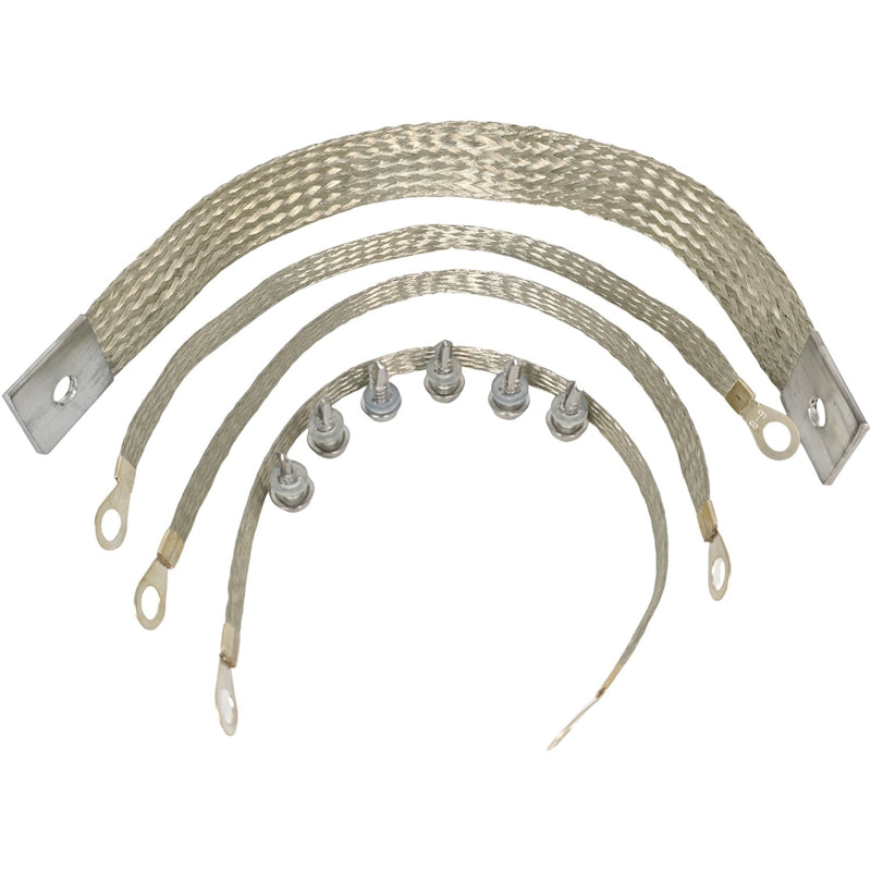 40140 Engine Ground Strap Kit for Most Car 14" 1/0AWG 11" 10AWG Universal