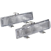 DURAFORCE Front Park And Turn Signal Light Lamps for Chevy Monte Carlo SS 1981-88 Pair