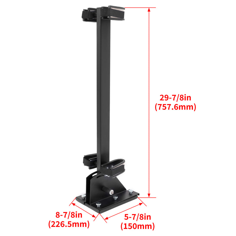 Floor Mount Gun Rack Stand Up Quick Release for Club Car EZGO Yamaha Golf Cart
