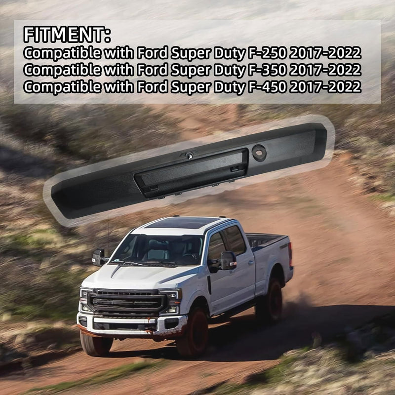 Tailgate Handle Rear View Backup Camera for Ford Super Duty 2017-2022
