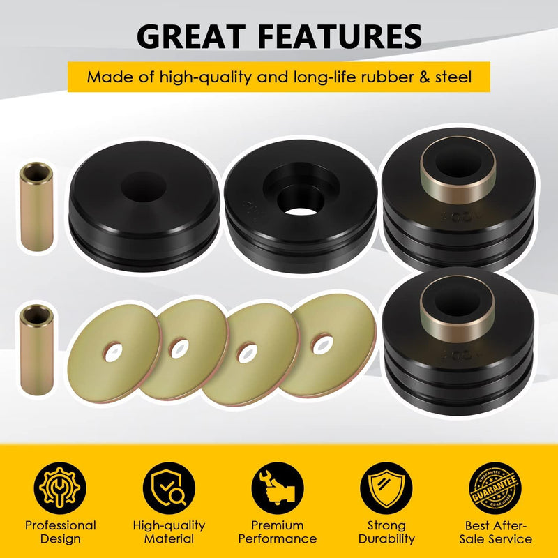 9.4102G Body Mounting Bushing Kit Universal Mount With Washers