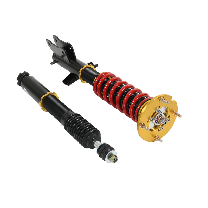 4X Front Rear Coilovers Struts Absorber Adj Height for Ford Mustang 2005-2014