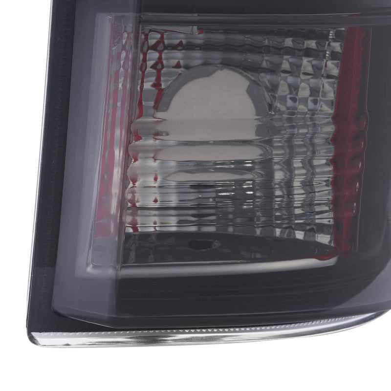 DURAFORCE Black Smoke LED Tube Tail Light Brake Lamp for Ford F150 97-03 F250 F350 99-07