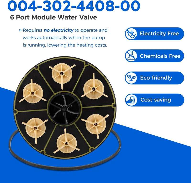 004-302-4408-00 6-Port Module Valve Shell O-Ring for Paramount Water Valve
