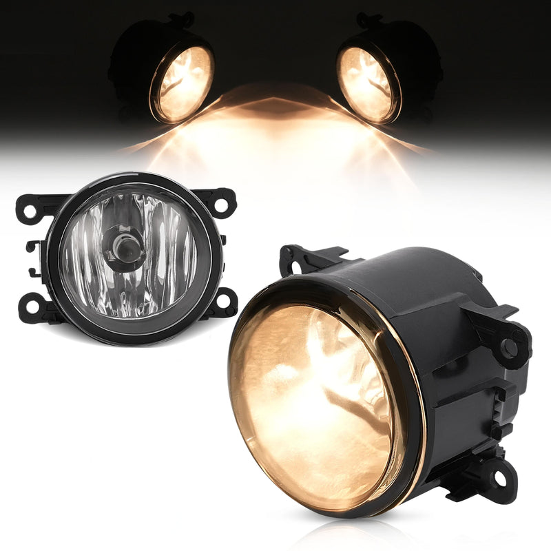 Clear Lens Fog Lights Bumper Lamps With Bulbs for Honda Pilot 2012-2015 LH RH
