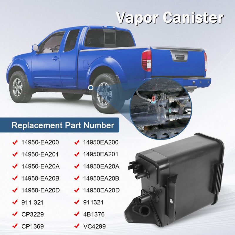 Fuel Vapor Charcoal Canister for Nissan Pathfinder 2005-2012 Xterra 2005-2015