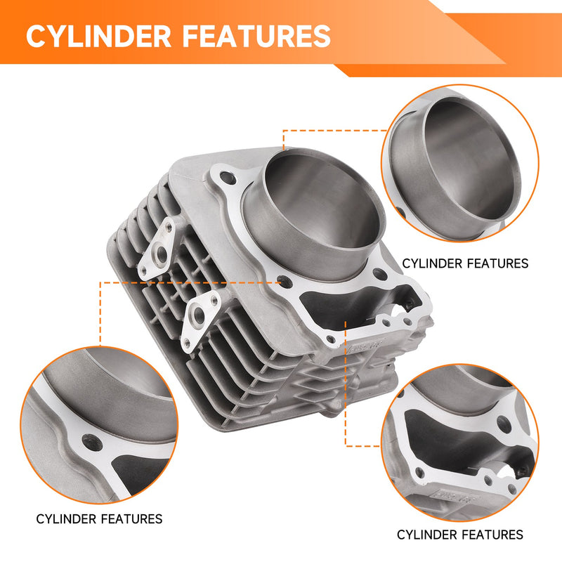 Cylinder Piston Gasket Top End Kit with Camshaft for Honda TRX400EX 1999-2008
