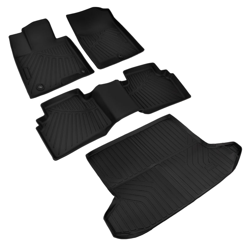 Car Floor Mats Trunk Cargo Liner Accessories Full Set for Hyundai Tucson 22-25