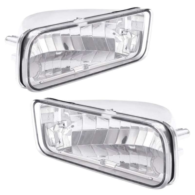 Clear Lens Front Bumper Turn Signal Light Assembly for Chevy Camaro 1985-1992 2X
