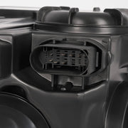 DURAFORCE Black Right Passenger Side Headlight Clear Lens Halogen for Ford Focus 2012-2014