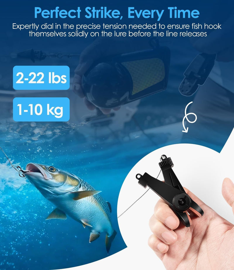 2250009 Universal Line Release for Saltwater & Freshwater Trolling 2-22 Lbs