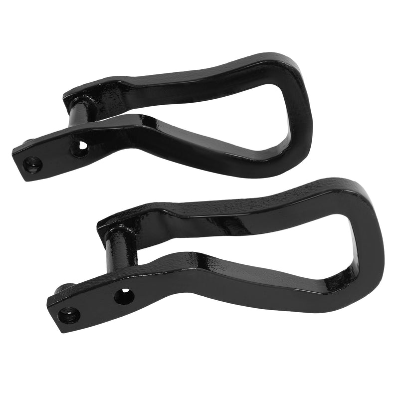 Heavy Duty Front Car Tow Hooks With Bolts for GMC Sierra 1500 2019-2026 Black