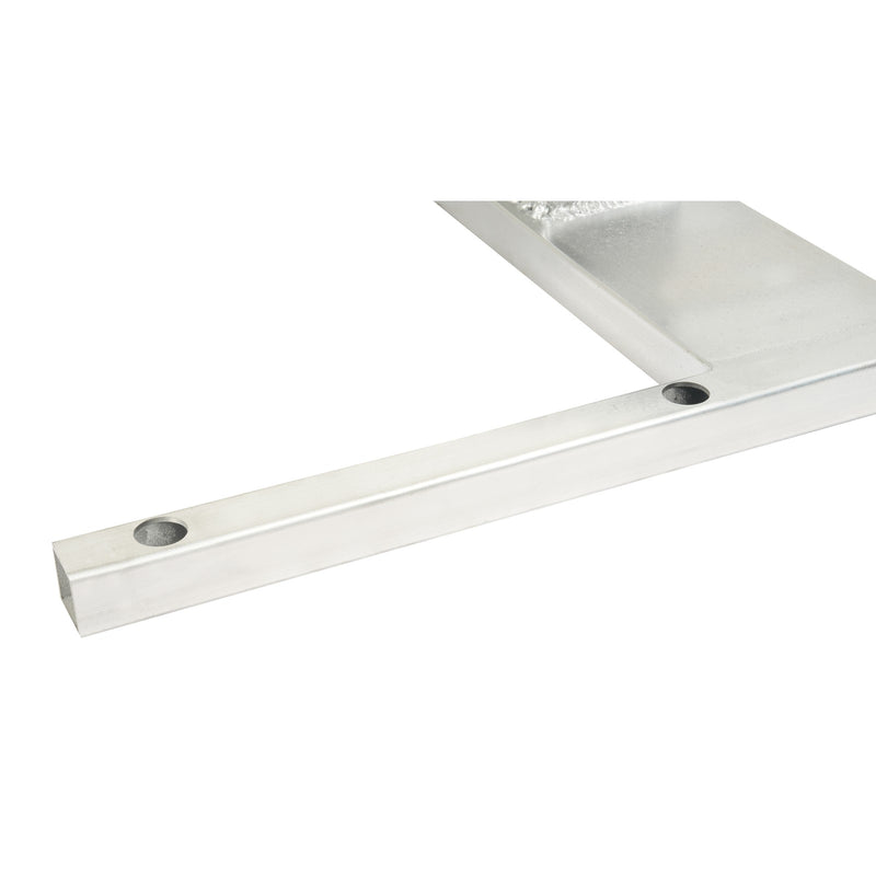 Aluminum H-Mount Trailer Spare Tire Carrier for 6-Lug Wheels w/Hardware