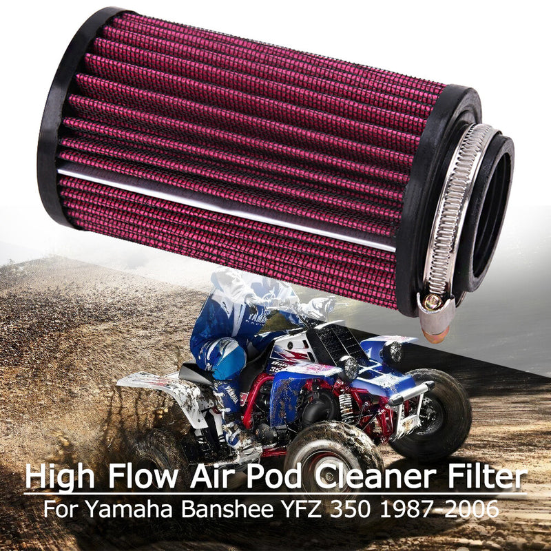 26mm Carburetor Air Pod Intake Filter Cleaner Carb for Yamaha Banshee YFZ350