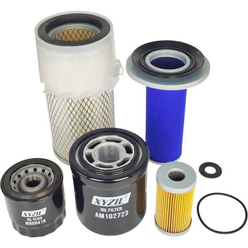 DURAFORCE Filter Kit for John Deere M806419 T111383 AM108184 AM108185 AM102723