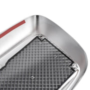 DURAFORCE Front Grille With Bug Screen Chrome Mesh Style for Freightliner Columbia 00-12